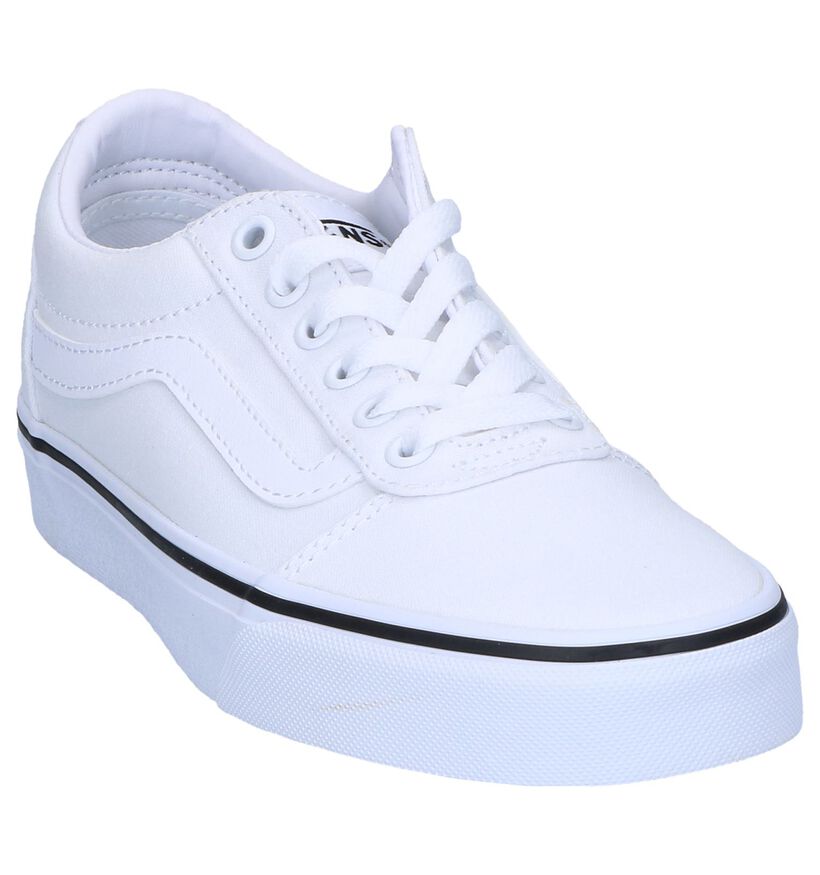 Vans Ward Zwarte Sneakers voor dames (300582)