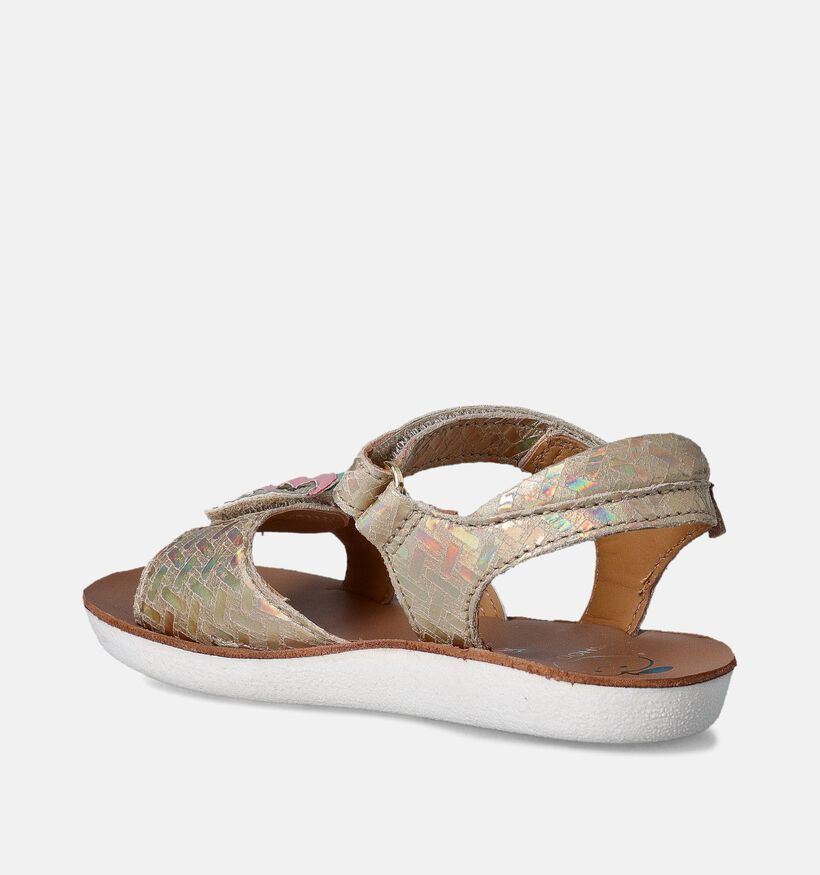 Shoo Pom Goa Bubulle Gouden Sandalen voor meisjes (356789)
