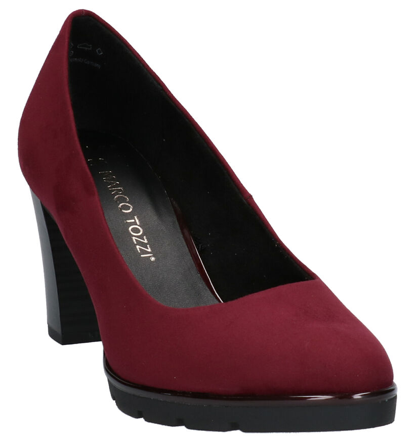 Marco Tozzi Kaki Pumps in stof (257216)