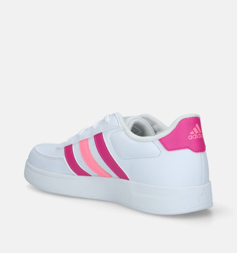 adidas Breaknet 2.0 K Baskets en Blanc pour filles (334809) - pour semelles orthopédiques