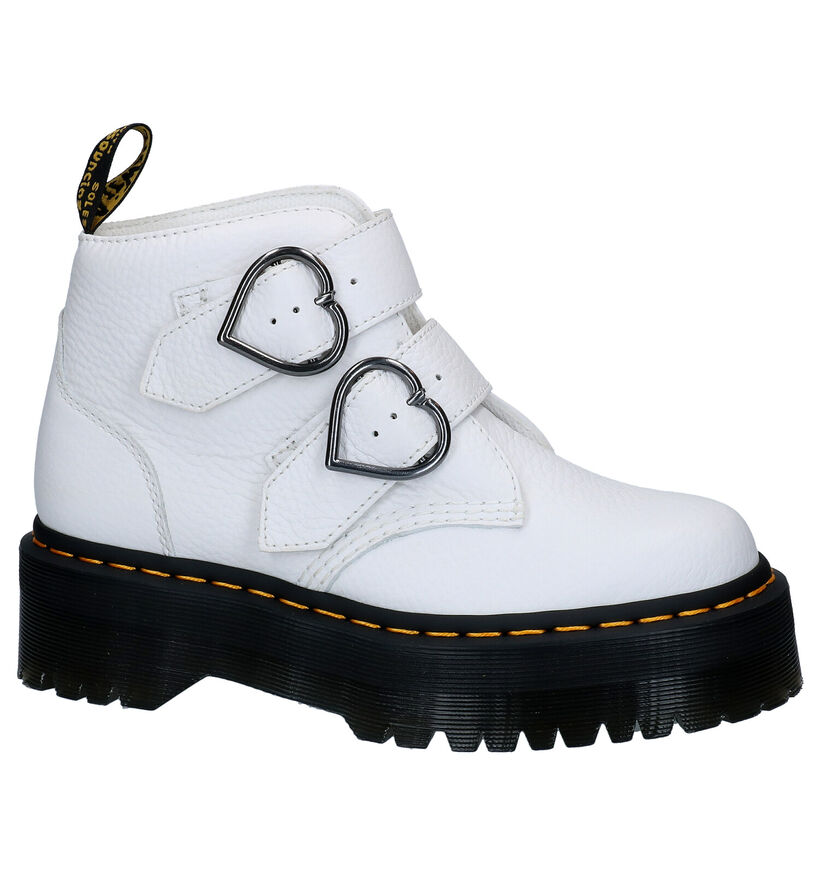 Dr. Martens Devon Heart Zwarte Boots in leer (294126)