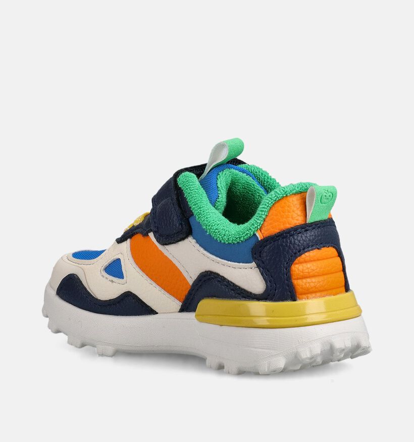 Shoo Pom Joggy Scratch Donkerblauwe/Colorblock Sneakers voor meisjes (370963) - geschikt voor steunzolen