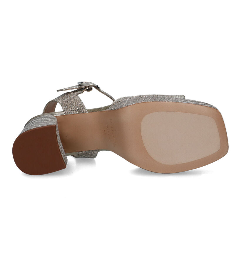 Unisa Odran Gouden Sandalen voor dames (325040)