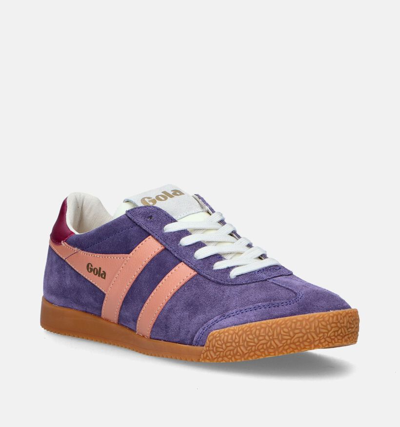 Gola Elan CLB538 Baskets en Mauve pour femmes (345100) - pour semelles orthopédiques