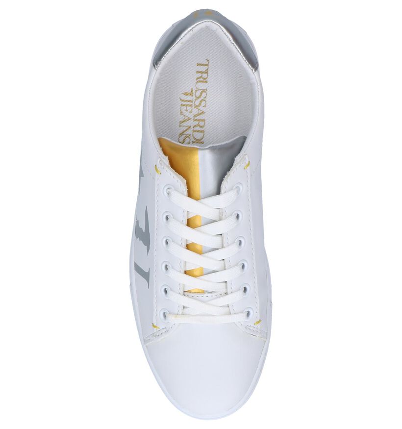 Witte Sneakers Trussardi Jeans in kunstleer (239599)