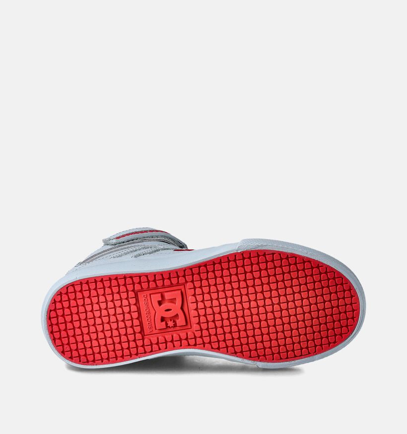 DC Shoes Pure High Top Grijze Skate sneakers voor jongens (350866)