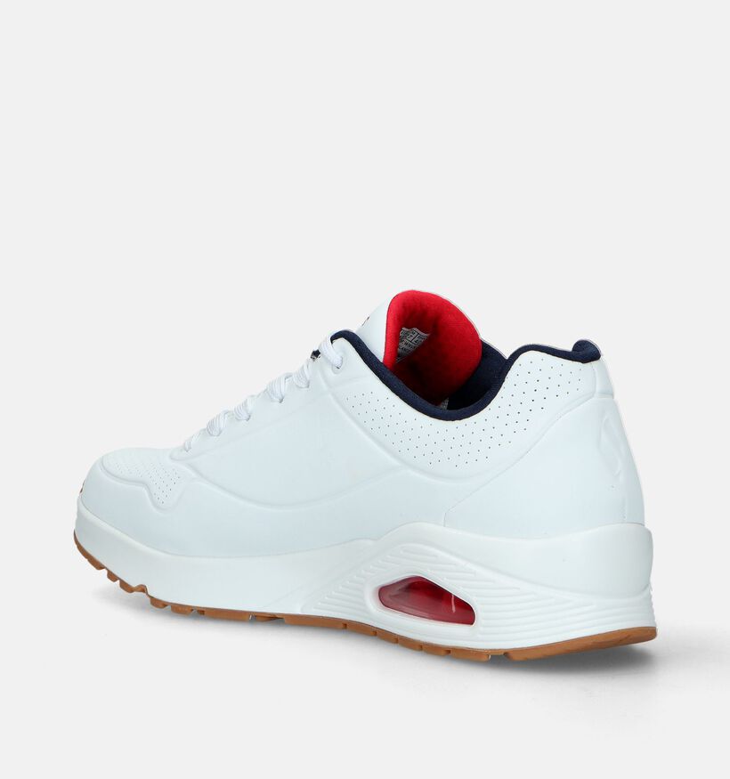 Skechers Uno Stand On Air Witte Sneakers voor heren (335553)