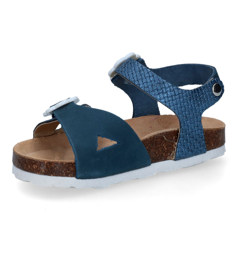 Baby Line Sandales en Bleu foncé en cuir (319448)