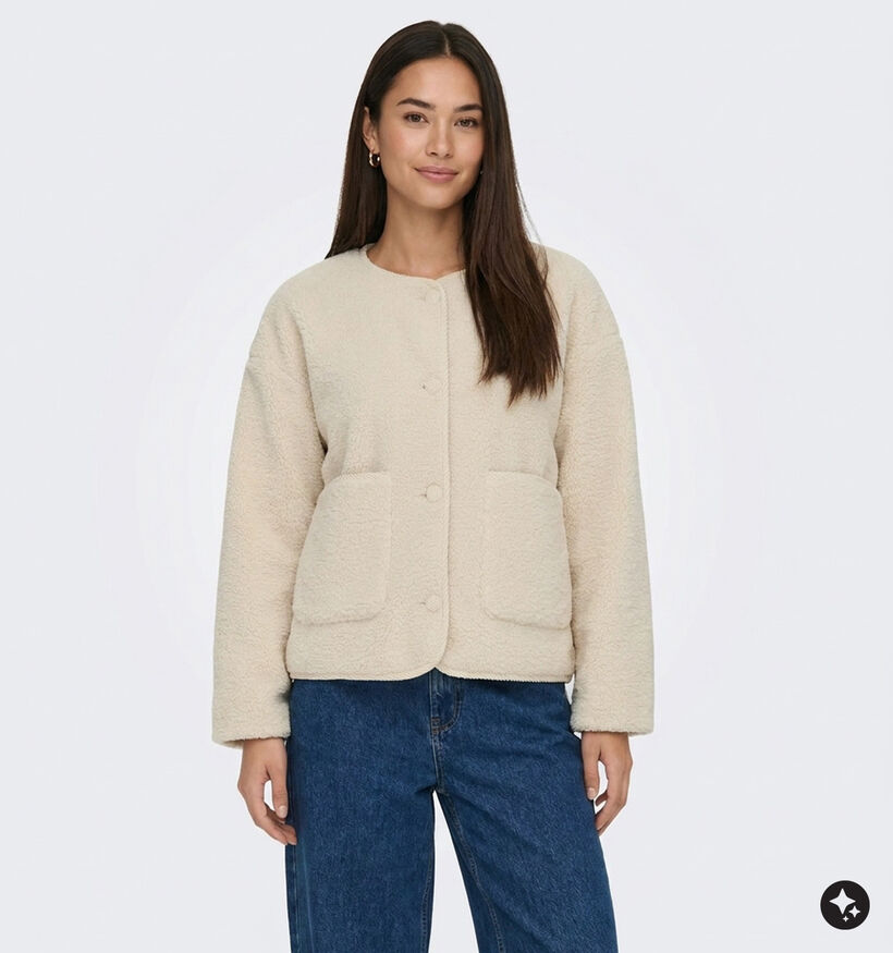 Vila Lilli Beige Korte Jas voor dames (378491)