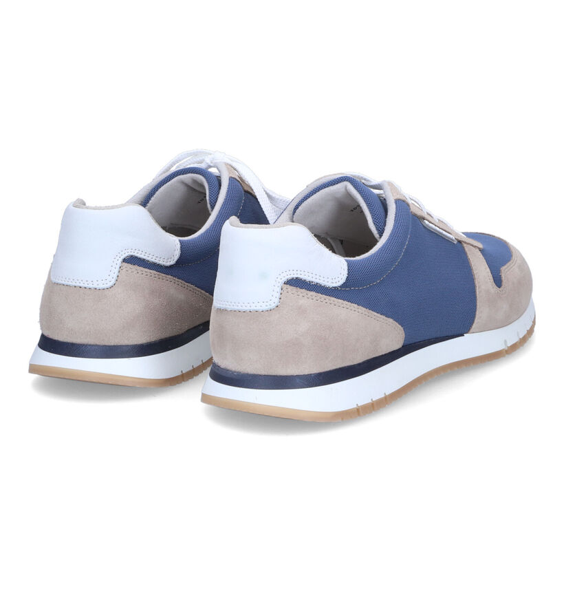 Comfort Chaussures plates en Bleu en daim (305653)