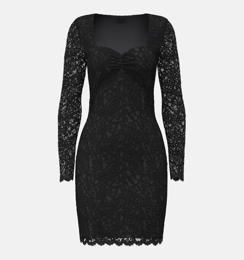 Guess Zwarte Korte Jurk met Kant voor dames (381033)