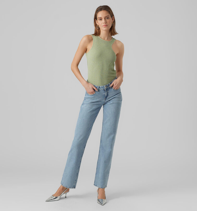 Vero Moda Berta Débardeur en Khaki pour femmes (327046)
