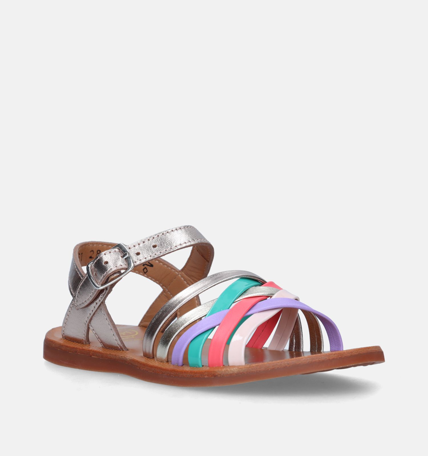 Pom d Api Plagette Lux Gouden Sandalen Meisjes Sandalen Online op TORFS .BE