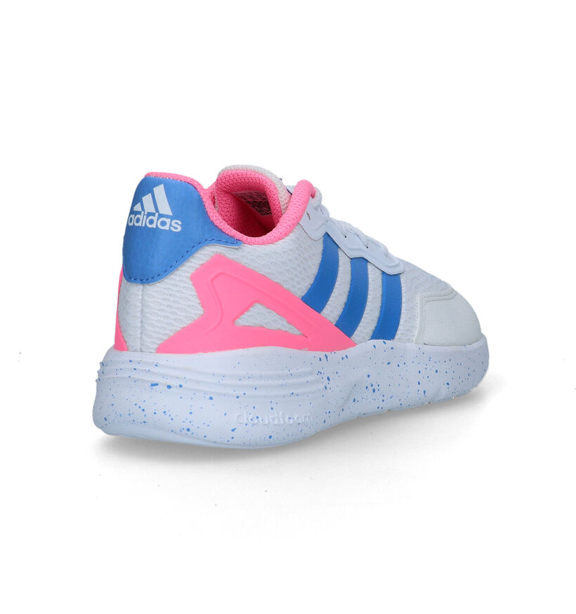 adidas Nebzed Witte Sneakers voor meisjes (324152)