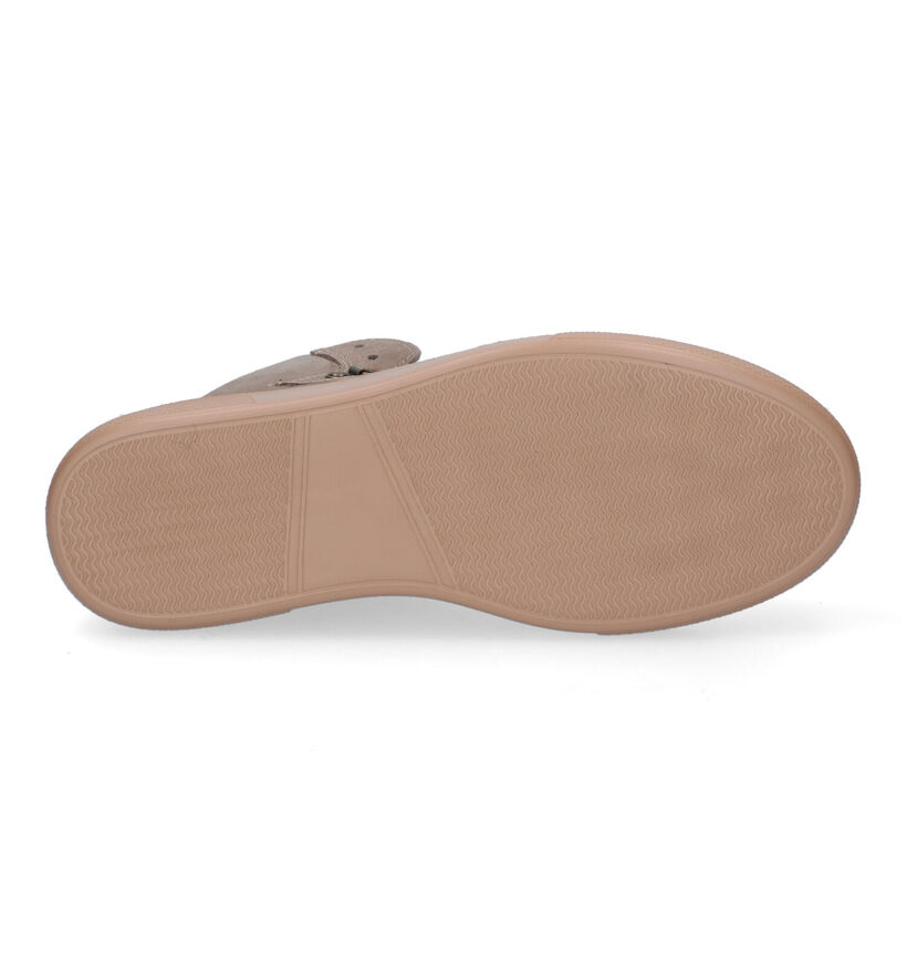 Bullboxer Ecru Hoge Schoenen voor dames (298794) - geschikt voor steunzolen