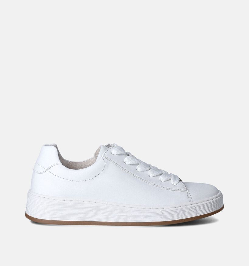Gabor Chaussures à lacets en Blanc pour femmes (355011) - pour semelles orthopédiques
