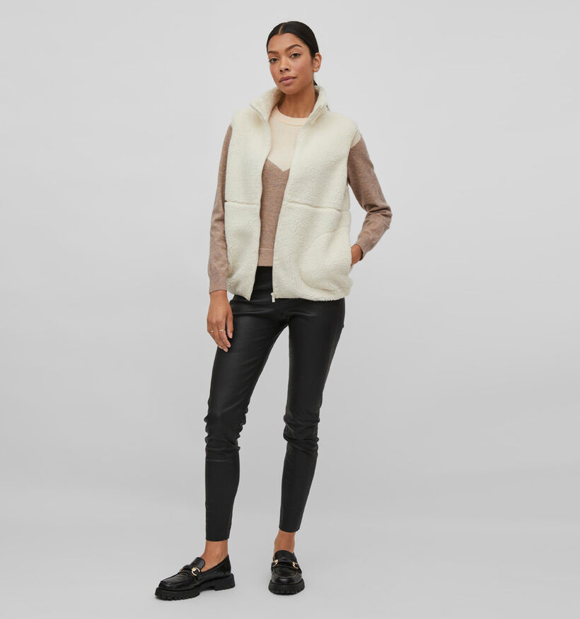 Vila Aluna Beige Teddy Bodywarmer (317881)