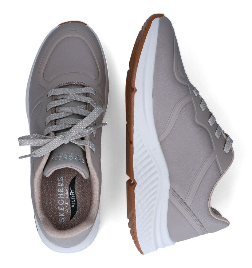 Skechers Arch Fit S-Miles Zwarte Sneakers voor dames (334194) - geschikt voor steunzolen