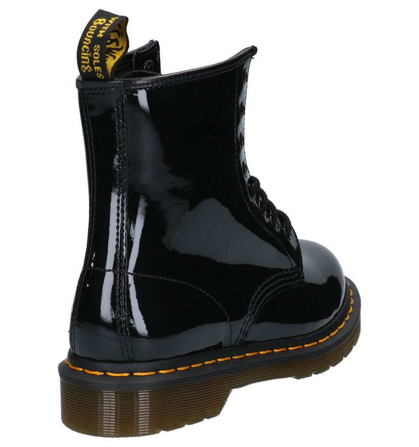 Dr. Martens 1460 Bottines en Mauve en verni (303591)