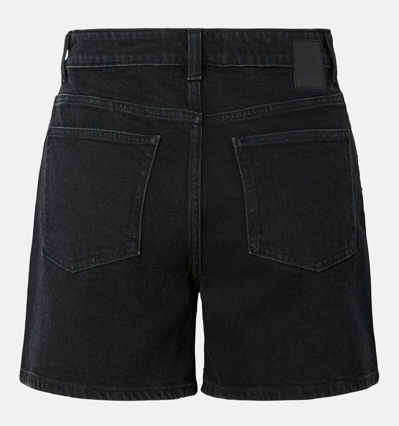 Pieces Gabi Zwarte Short met Steentjes voor dames (372385)