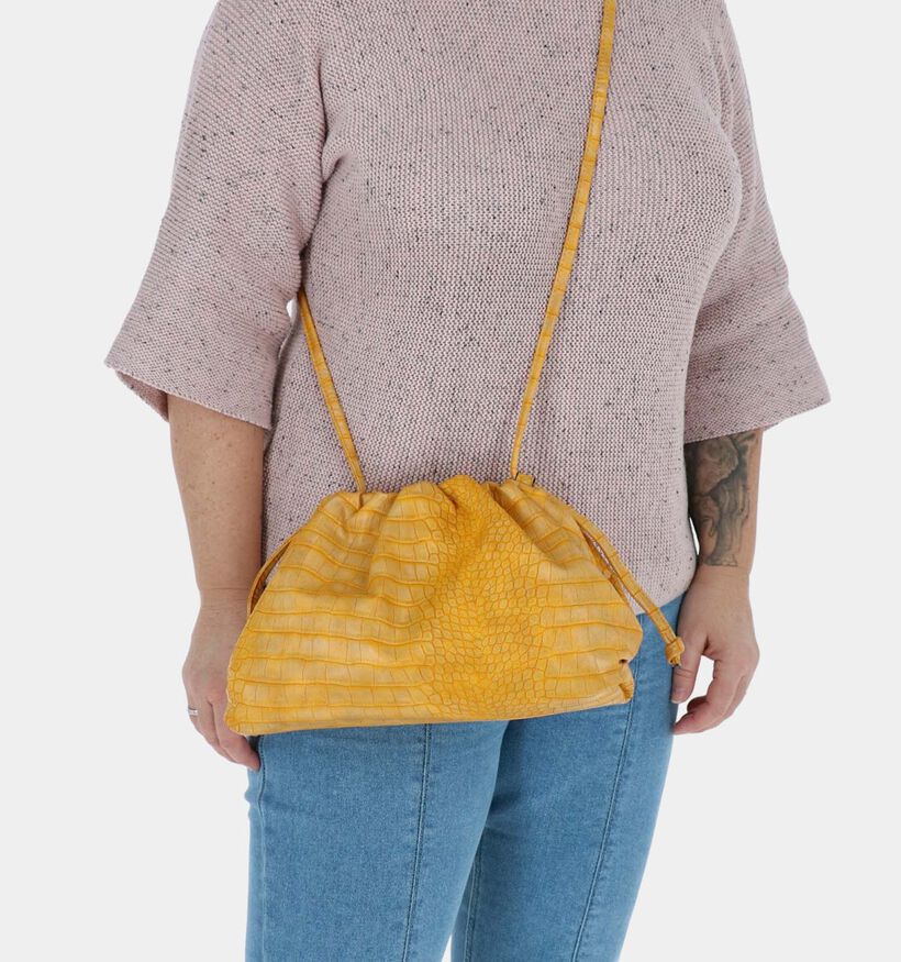 Tamaris Cynthia Gele Crossbody Tas in kunstleer (290356)