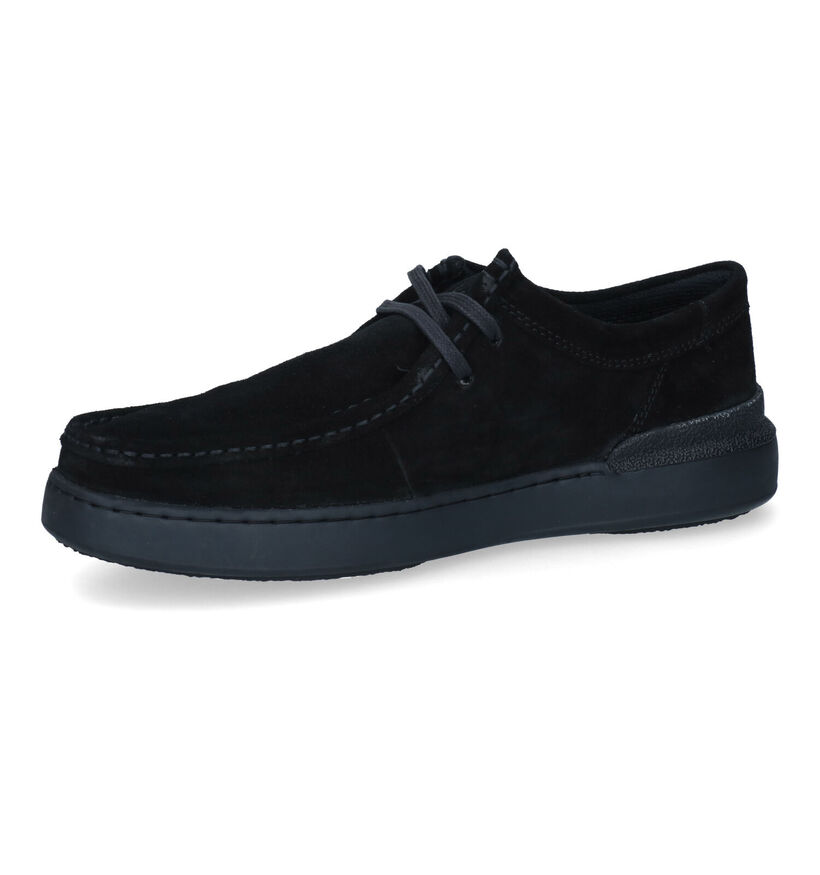 Clarks Courtlite Wally Chaussures à lacets en Noir pour hommes (313689) - pour semelles orthopédiques