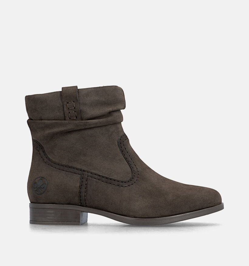Rieker Bottines motardes en Marron pour femmes (377940) - pour semelles orthop&eacute;diques