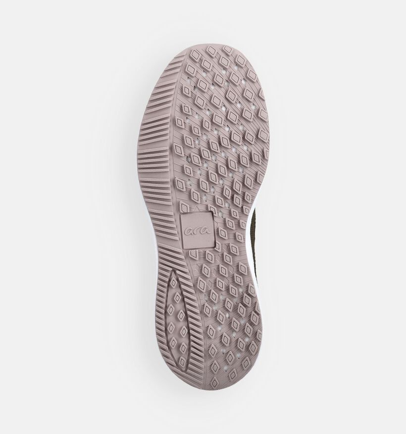 Ara Kakigroene Veterschoenen Extra Breed voor heren (373260) - geschikt voor steunzolen