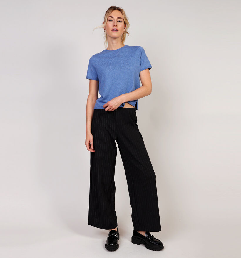 JDY Bodil Knit T-shirt en Bleu pour femmes (359943)