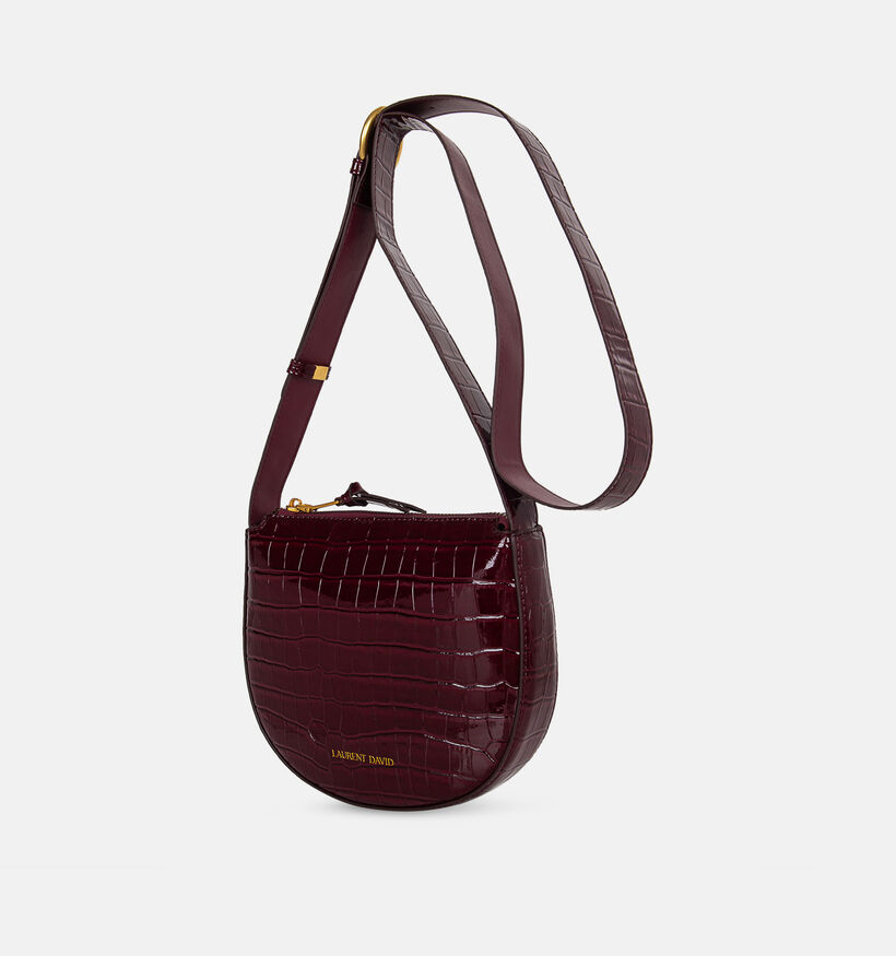 Laurent David Bordeaux Crossbodytas voor dames (381496)