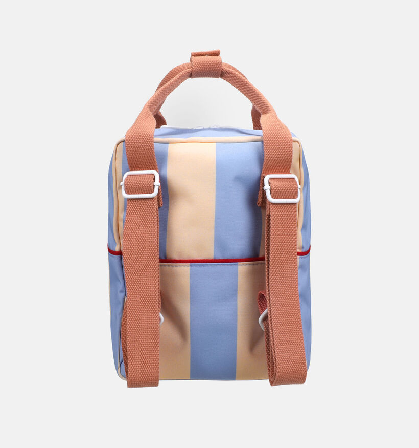 Sticky Lemon Stripes Small Backpack Sac &agrave; dos en Bleu/Beige pour filles, gar&ccedil;ons (382029)