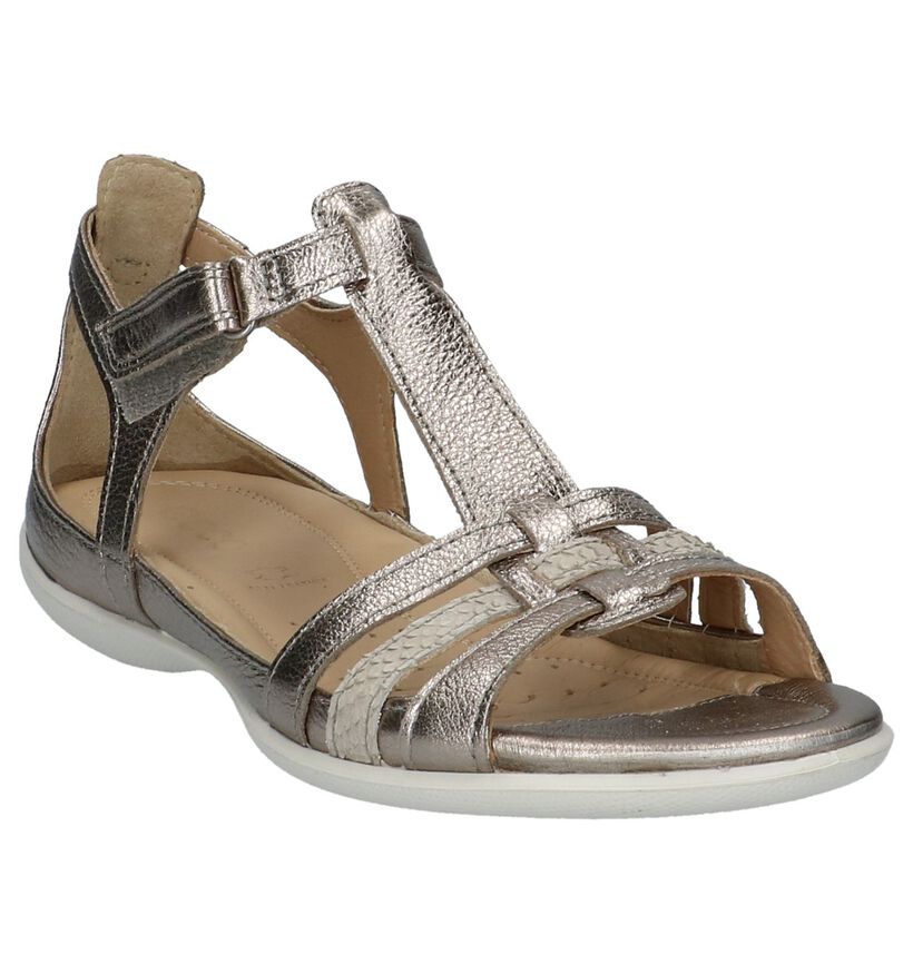 ECCO Flash Zwarte Sandalen in leer (287286)