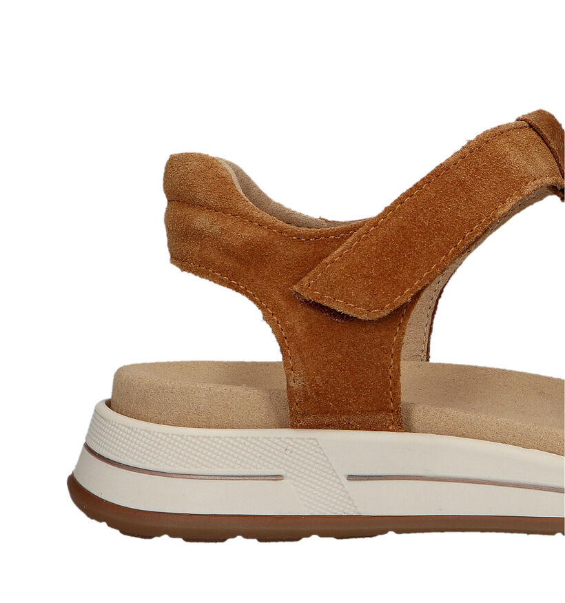 Ara Osaka-S Sandales pour semelles orthopédiques en Cognac pour femmes (321915) - pour semelles orthopédiques