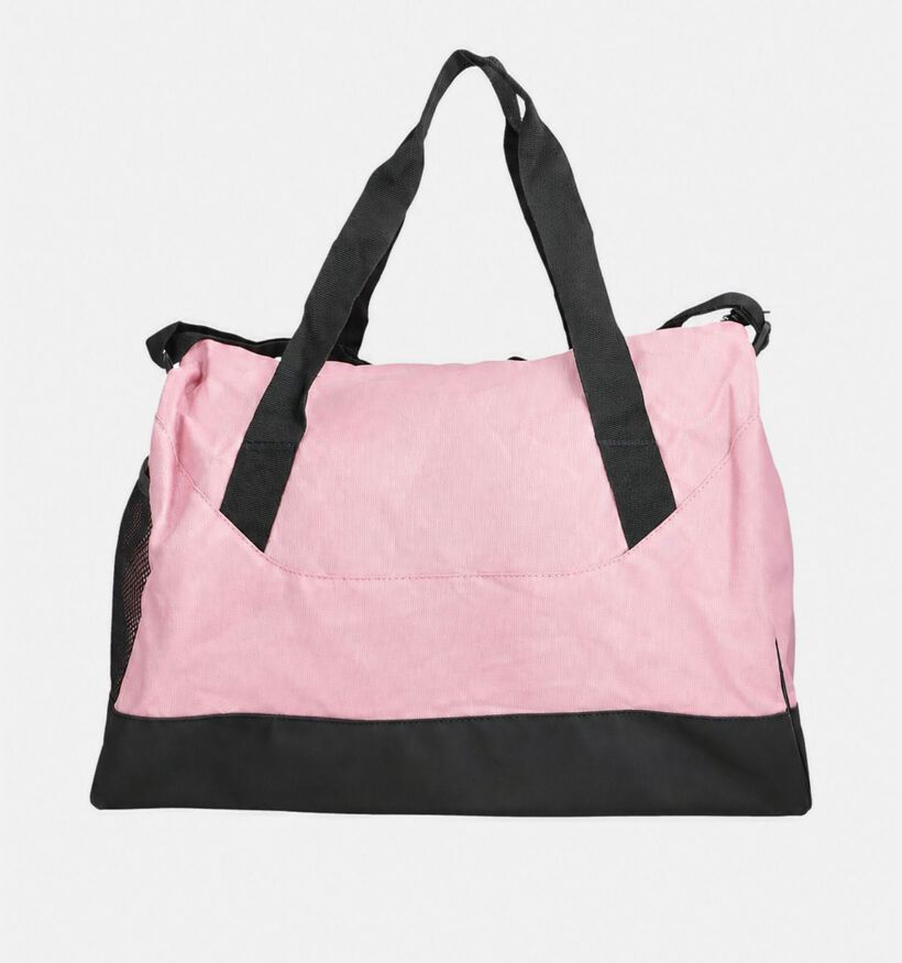 New Balance Essential Medium Duffel Sac de sport en Rose/Noir pour femmes (385907)
