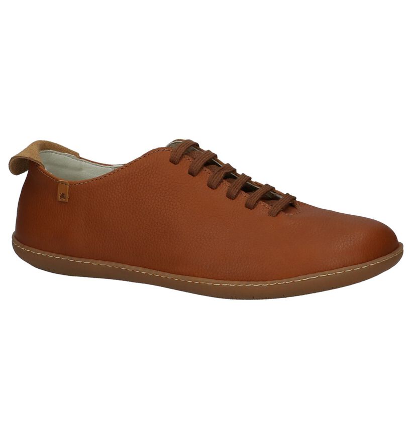 Cognac Casual Schoenen El Naturalista in leer (244534)