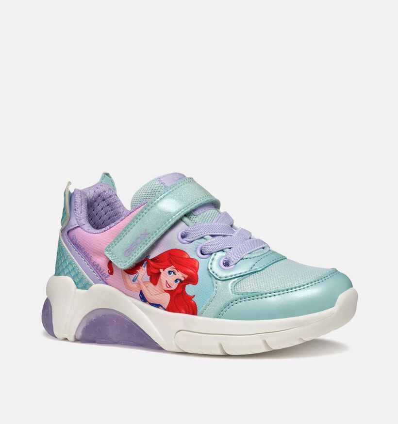Geox Fadinlight Ariel Blauwe Sneakers voor meisjes (356428) - geschikt voor steunzolen