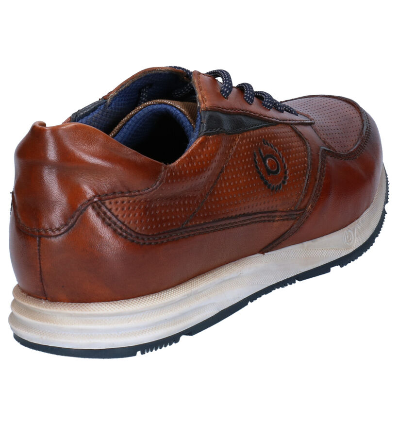 Bugatti Cognac Veterschoenen in leer (293625)