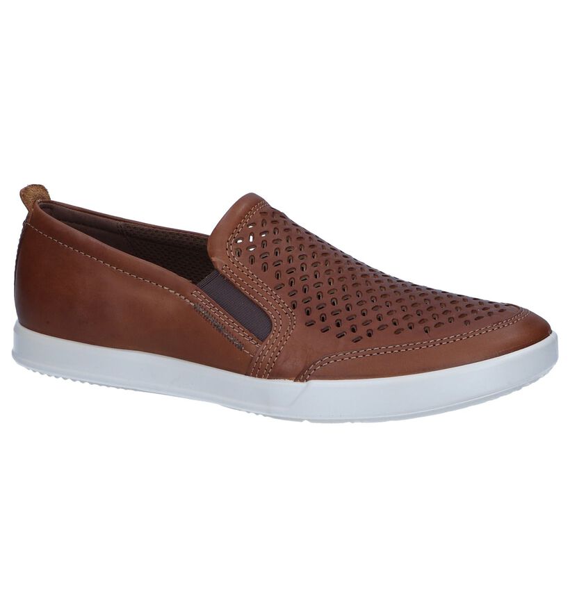 Cognac Instappers ECCO Collin 2.0, , pdp
