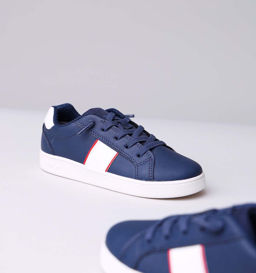 Geox Eclyper Blauwe Instappers voor jongens (335773)