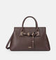 L.Credi Sadette Donkerbruine Handtas voor dames (379600)