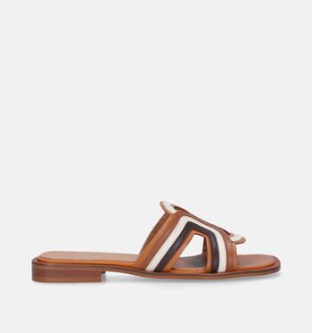 Nu-pieds marron