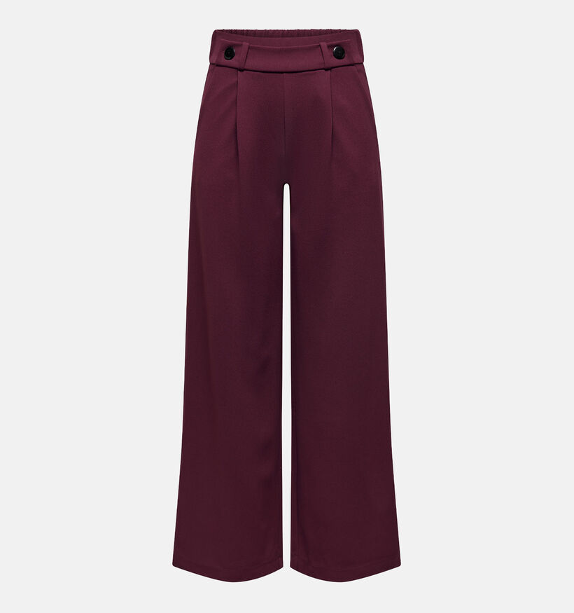 JDY Geggo Life Pantalon classique en Bordeaux pour femmes (378320)