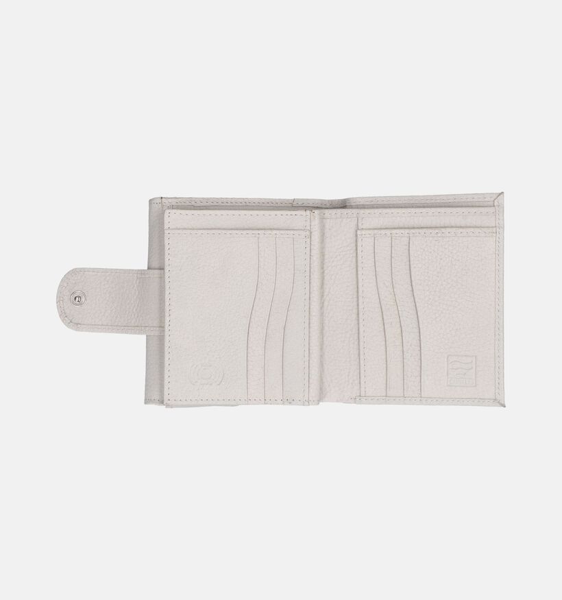 Crinkles Beige Overslagportemonnee voor dames, heren (358102)