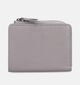 Euro-Leather Porte-monnaie zippé en Beige pour femmes (365201)
