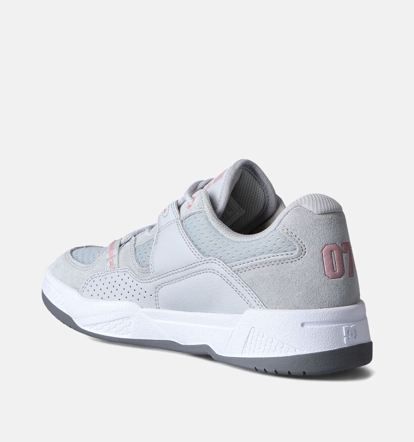 DC Shoes Construct Grijze Skate sneakers voor dames (350831) - geschikt voor steunzolen