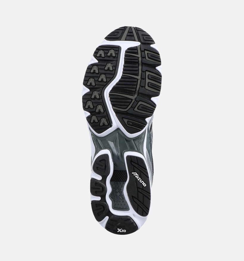 Mizuno Wave Rider 10 Sport Zilveren Sneakers voor heren (376420) - geschikt voor steunzolen