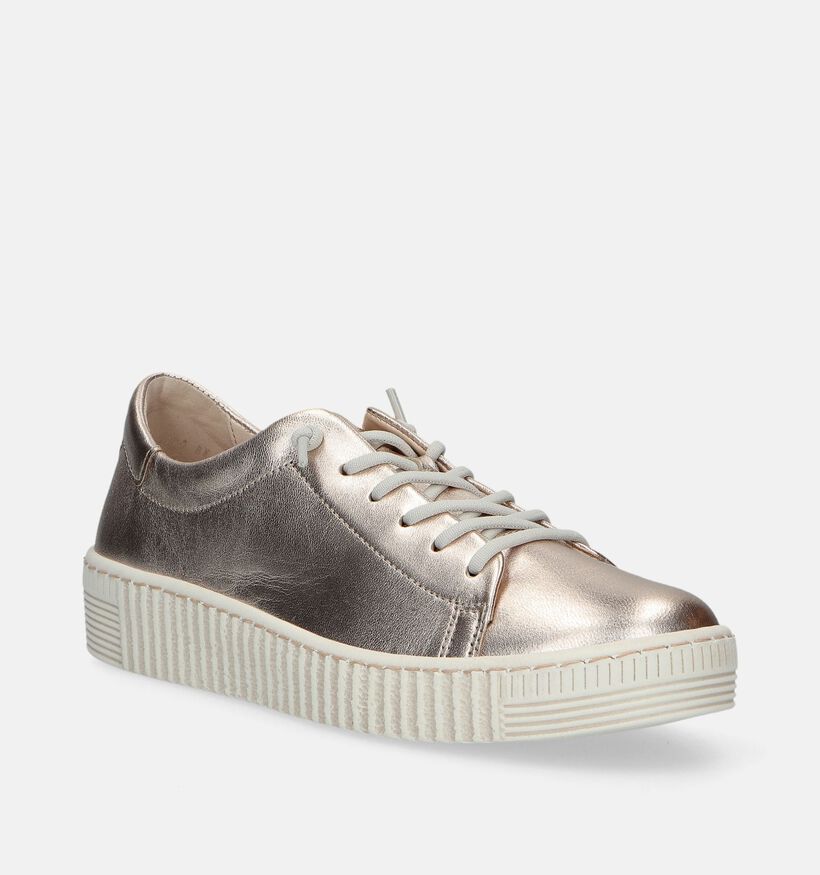 Gabor Best Fitting Gouden Sneakers voor dames (337952) - geschikt voor steunzolen