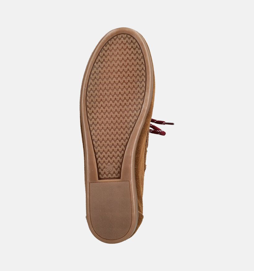 Shoecolate Chaussures plates en Cognac pour femmes (385093)