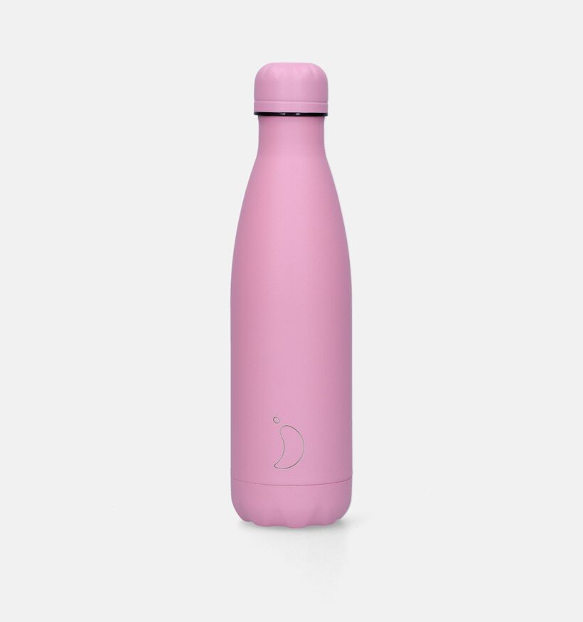 Chilly’s Pastel Edition Gourde en Rose 500ml pour femmes, filles (348992)