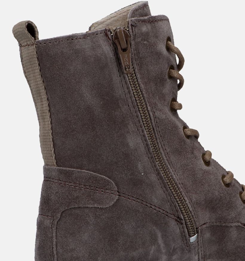 Solemade Paige 01 Boots en Taupe pour femmes (331670) - pour semelles orthopédiques